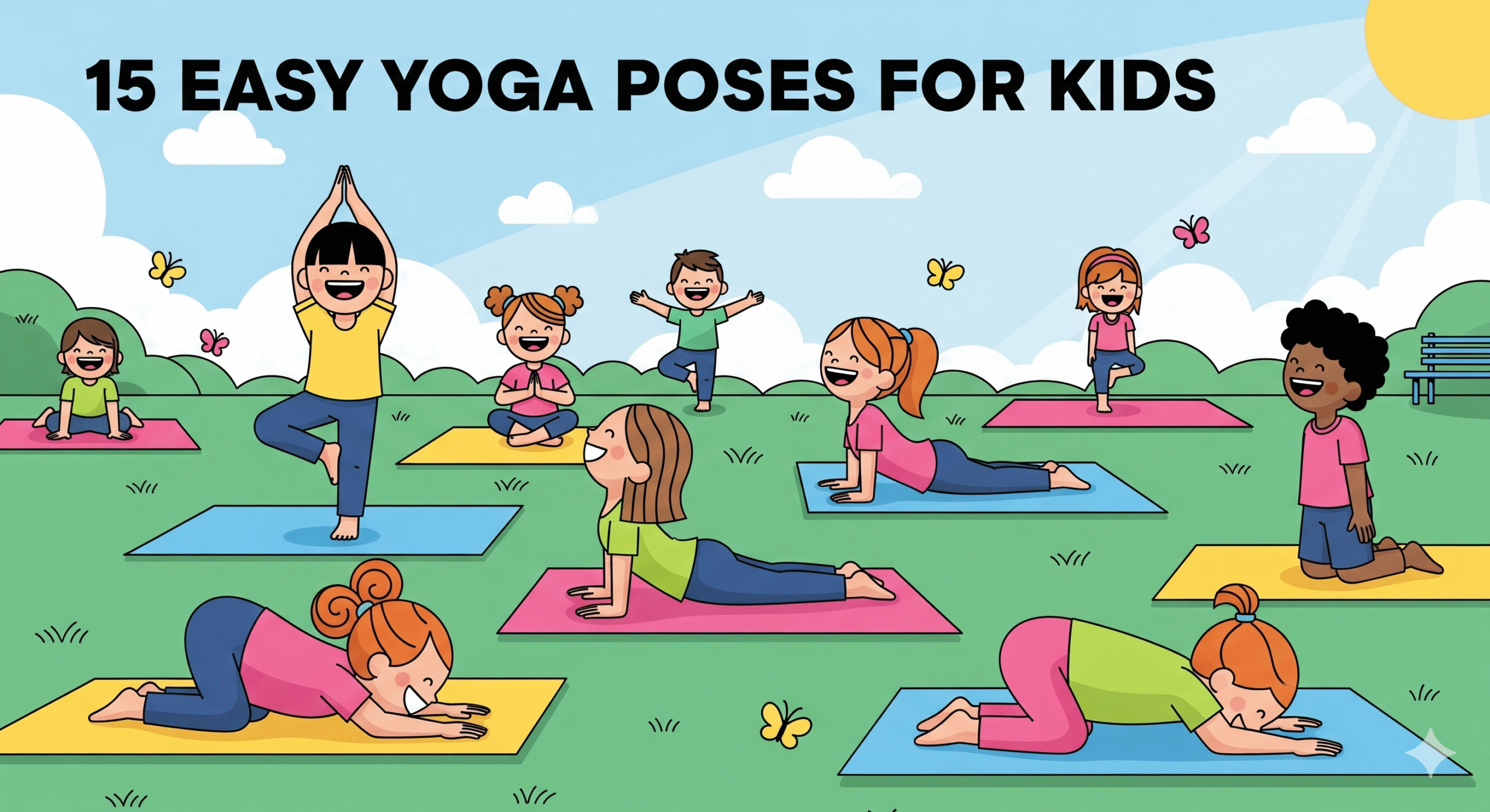 Easy Yoga Poses for Kids Top 15 poses