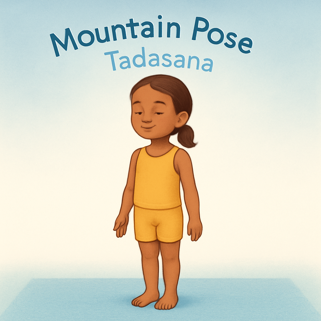 1. Mountain Pose (Tadasana)