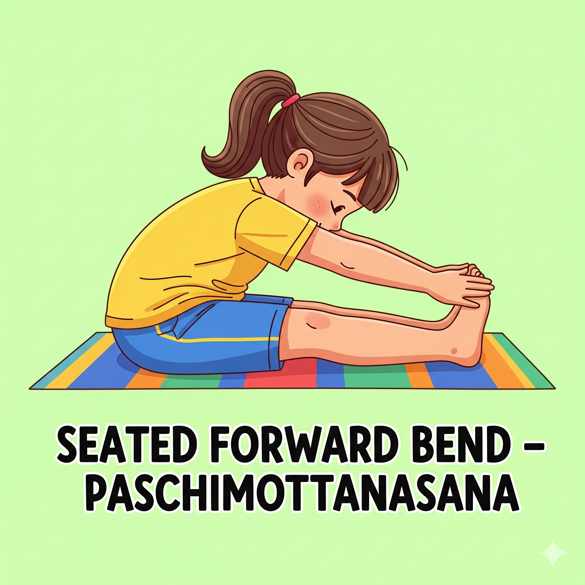 11. Seated Forward Bend (Paschimottanasana)