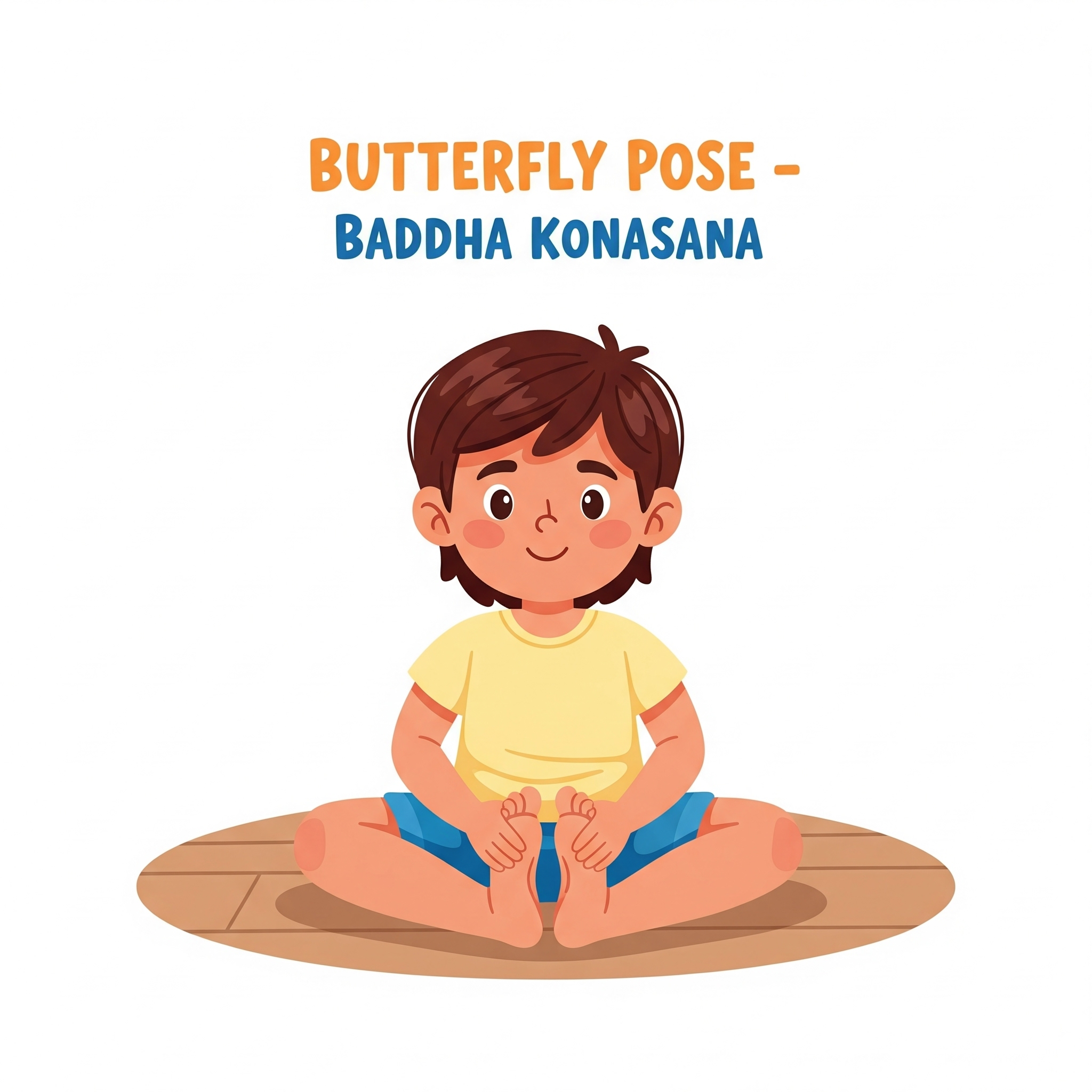 6. Butterfly Pose (Baddha Konasana)