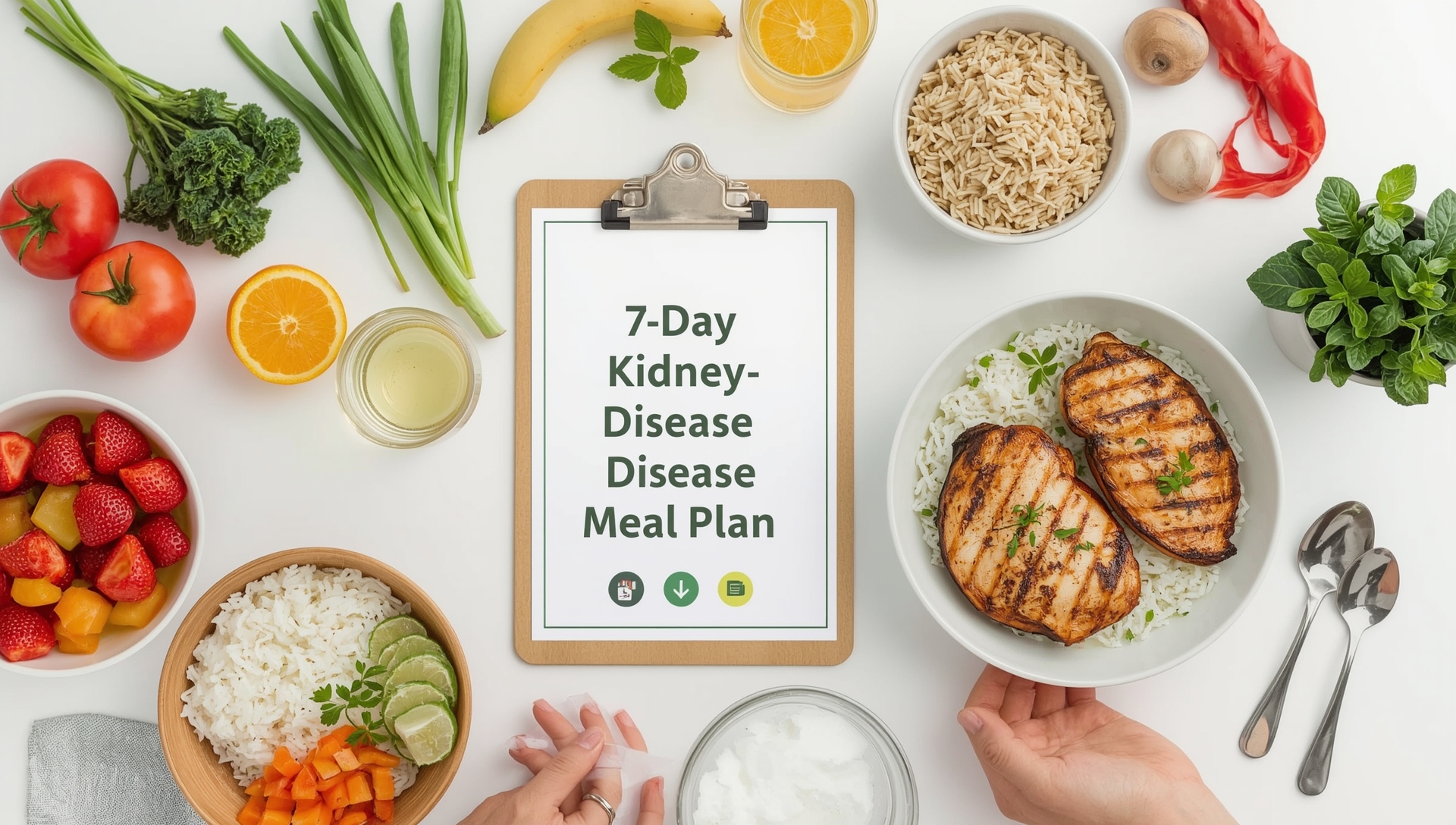 7-Day Meal Plan for Kidney Disease PDF