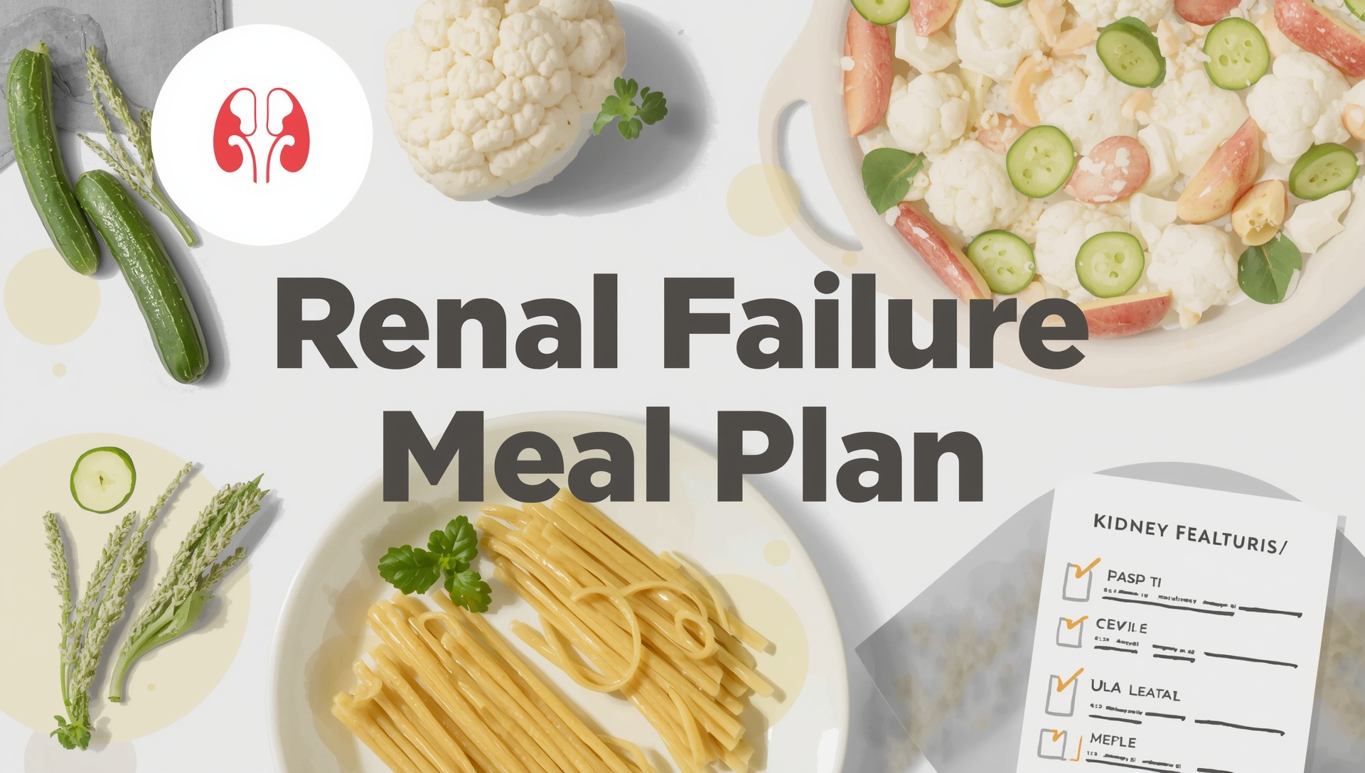 Renal Failure Meal Plan Complete Guide for Kidney Health